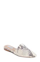 Women's Steve Madden Trace Studded Mule .5 M - Beige