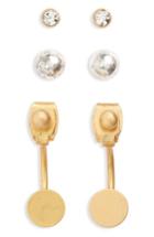 Women's Madewell Set Of 3 Earrings