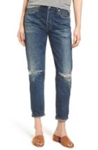 Women's Citizens Of Humanity Liya High Waist Ripped Boyfriend Jeans
