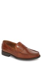 Men's Johnston & Murphy Chadwell Penny Loafer .5 M - Brown