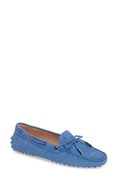 Women's Tod's 'gommini' Moccasin Us / 36eu - Blue