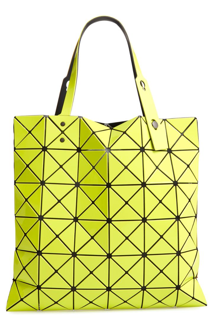 Bao Bao Issey Miyake Lucent Two-tone Tote Bag - Yellow