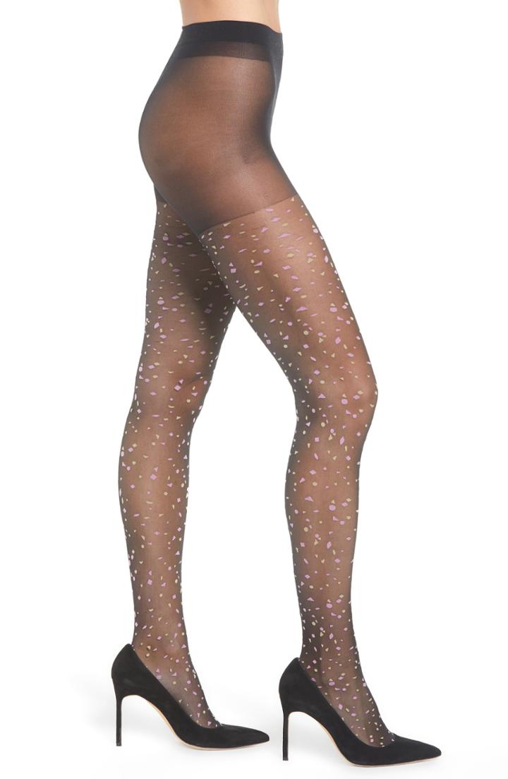 Women's Hysteria By Happy Socks Robin Tights - Purple