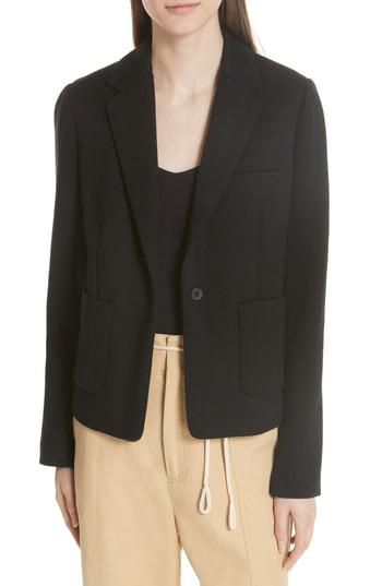 Women's Vince Scuba Blazer - Black