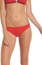 Women's Vilebrequin Tuxedo Hipster Bikini Bottoms - Red