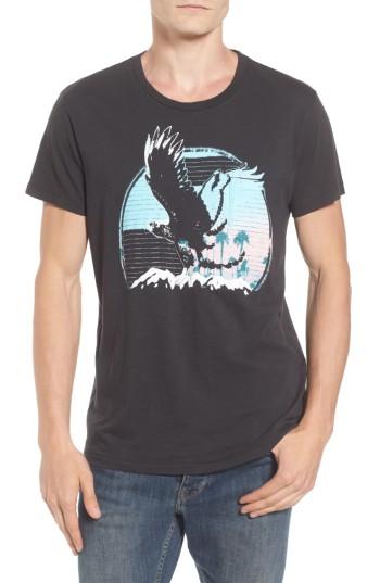 Men's Sol Angeles Sunset Eagle Pocket T-shirt - Black