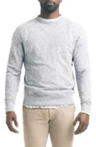 Men's Good Man Brand Varsity Slim Slub Sweatshirt - Grey