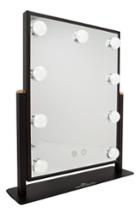 Impressions Vanity Co. Hollywood Touch Duotone Led Vanity Mirror, Size - Black
