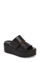 Women's Lewit Lorena Platform Slide Sandal Us / 36eu - Black