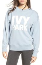 Women's Ivy Park Logo Crewneck Sweatshirt, Size - Blue
