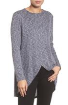 Women's Caslon High/low Tunic Top, Size - Blue