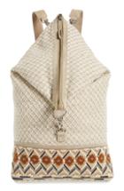 Ten79la Large Suede Backpack -