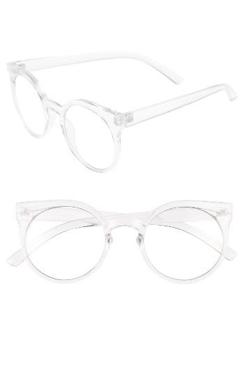 Women's Bp. Round Fashion Glasses - Peach