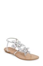 Women's Pelle Moda Ellis Strappy Flowered Sandal