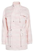 Women's St. John Collection Textured Jacquard Jacket, Size - Pink