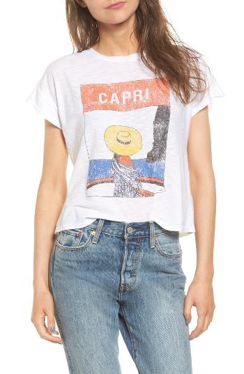 Women's Michelle By Comune Geneva Graphic Tee - White