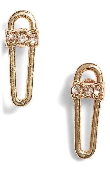 Women's Rebecca Minkoff Mini Safety Pin Earrings