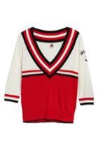 Women's Scotch & Soda Stripe Sweater - Red