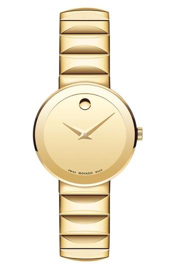 Women's Movado Sapphire Bracelet Watch, 26mm