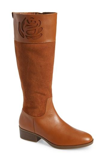 Women's Taryn Rose Georgia Weatherproof Collection Boot .5 M - Brown