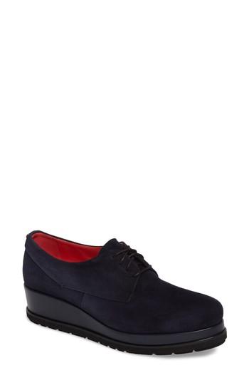 Women's Pas De Rouge Platform Oxford Us / 38eu - Blue