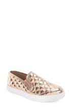 Women's Steve Madden 'ecentrcq' Sneaker .5 M - Metallic