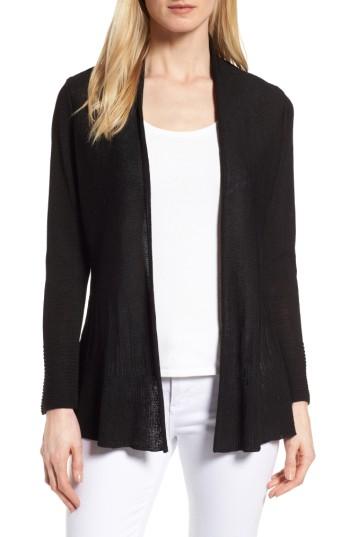 Women's Nic+zoe Polished Peplum Cardigan