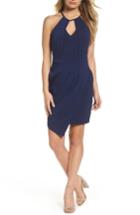 Women's Adelyn Rae Halter Sheath Dress - Blue