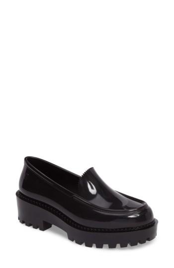 Women's Melissa Panapana Platform Slip-on M - Black