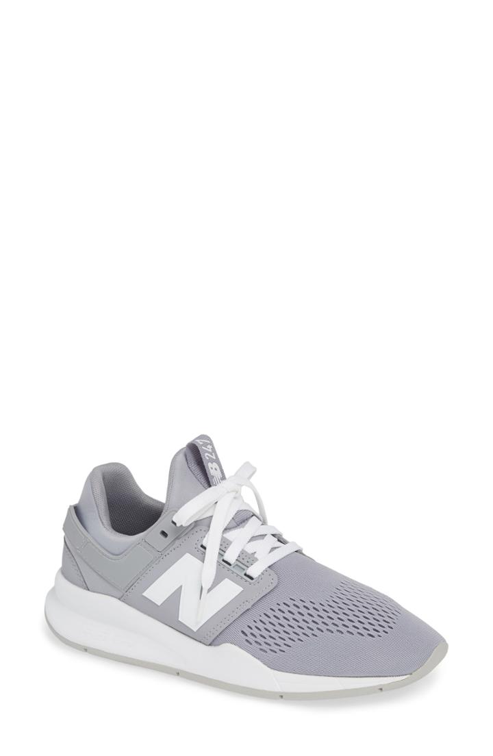 Women's New Balance 247 Sneaker .5 B - Grey
