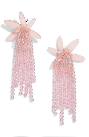 Women's Baublebar Large Abstract Flower Drop Earrings