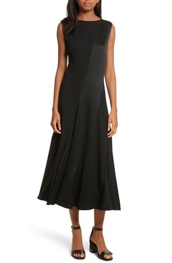 Women's Tory Burch Hailee Sleeveless Midi Dress - Black