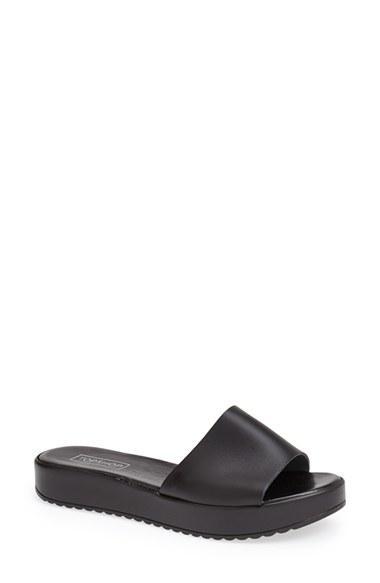 Topshop 'holiday Pool' Slide Sandal (women) Black