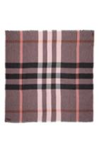 Women's Burberry Mega Check Scarf, Size - Pink