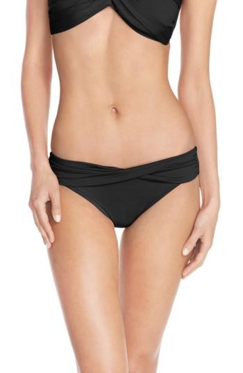Women's Seafolly Hipster Bikini Bottoms Us / 12 Au - Black