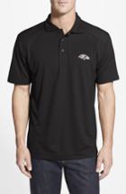 Men's Cutter & Buck Baltimore Ravens - Genre Drytec Moisture Wicking Polo