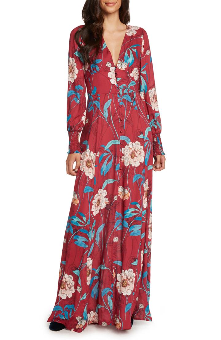Women's Willow & Clay Print Maxi Dress