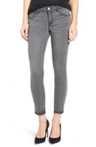 Women's 1822 Denim Raw Hem Crop Skinny Jeans