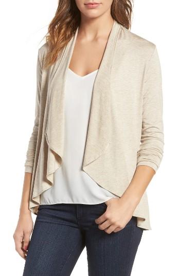 Women's Amour Vert Michaela Stretch Modal Cardigan - Beige