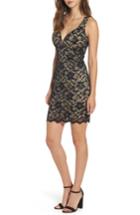 Women's Love Nickie Lew Lace Body Con Dress - Black