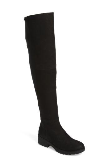 Women's Eileen Fisher Loft Over The Knee Boot .5 M - Black