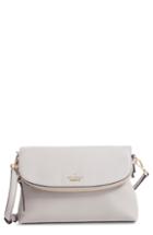 Kate Spade New York Jackson Street - Harlyn Leather Crossbody Bag - Grey