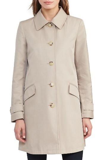 Women's Lauren Ralph Lauren A-line Raincoat