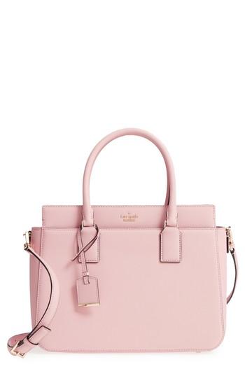 Kate Spade New York Cameron Street - Sally Leather Satchel - White