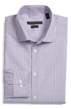 Men's John Varvatos Star Usa Trim Fit Check Stretch Dress Shirt