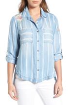 Women's Billy T Embroidered Chambray Shirt