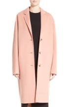 Women's Acne Studios Avalon Wool & Cashmere Coat Us / 38 Eu - Pink