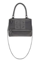Givenchy Small Pandora Logo Leather Satchel -