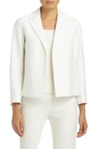 Women's Lafayette 148 New York Milena Cotton & Silk Jacquard Jacket