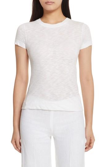 Women's Theory Nebulous Tiny Tee - White